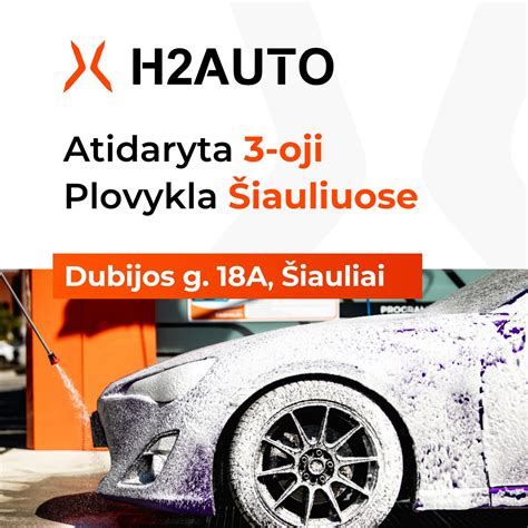 H2AUTO plovyklų tinklas Lietuvoje