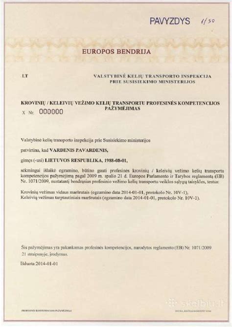 Transporto vadybininko kursų anotacija