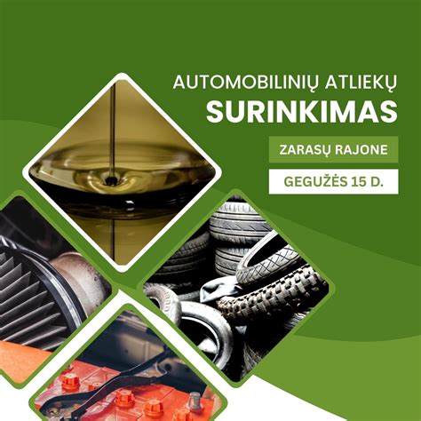 Aplinkosaugos reikalavimai automobilių remonto dirbtuvėms