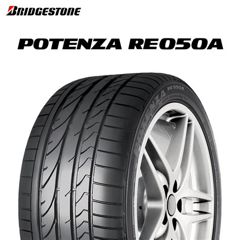 Bridgestone Potenza RE050A padangos profilį su išmatavimais