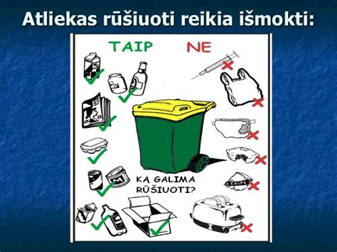 Atliekų rūšiavimas