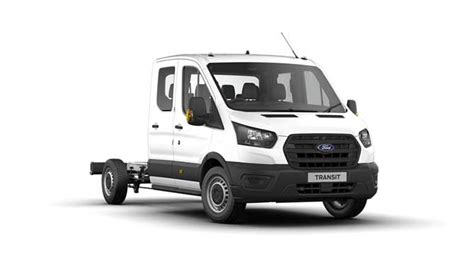 Ford Transit Chassis Double Cab interjeras