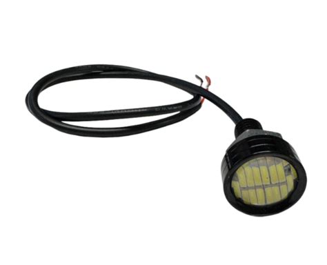 Universalus mini LED žibintas 12V su tvirtinimo detalėmis