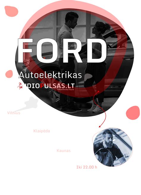 Ford automobilio remonto kainininkas