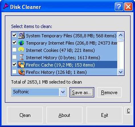 windows disk cleaner