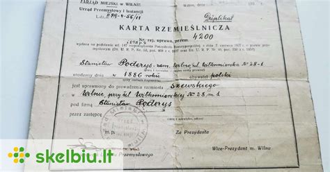 Senas partizanų laikų dokumentas