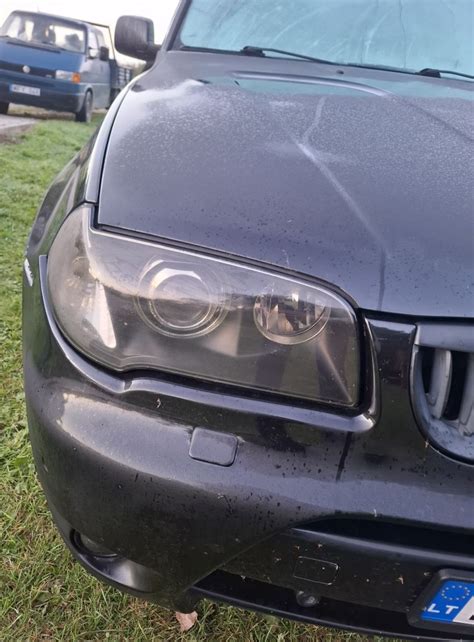 BMW X3 E83 parktronikų remontas servise