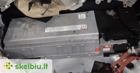 Toyota Auris hibridinės baterijos komponentai