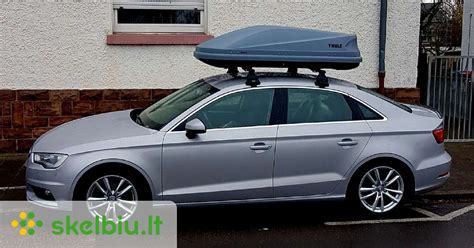 Toyota stogo bagažinė su dviračių laikikliu