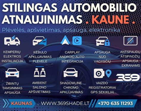 Naujo salono filtro montavimas