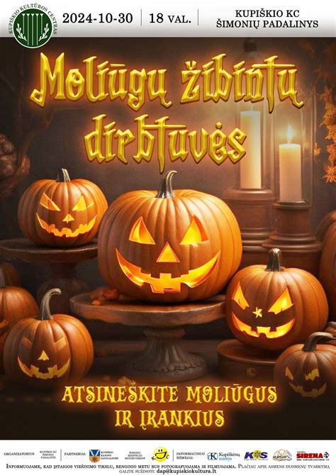 Istorinės moliūgų skobtuotų žibintų iliustracijos