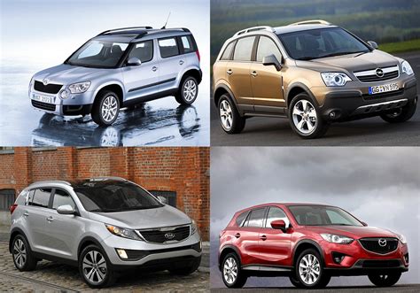 Skirtingų markių visureigiai