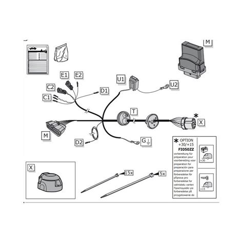 Citroën Jumper priekinės dalies schema