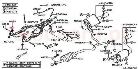 Subaru Legacy pakabos sistemos schema