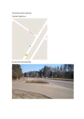 schematinė sankryžos saugumo analizė