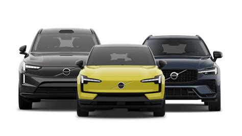 „Volvo“ visureigių gamą iliustruojanti grafika