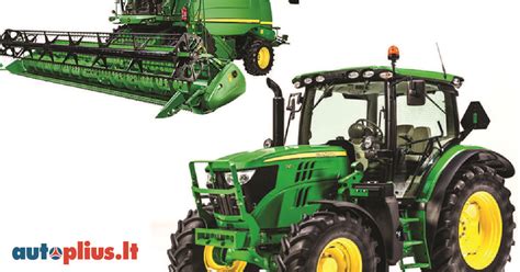 Istorinių John Deere kombainų nuotraukos