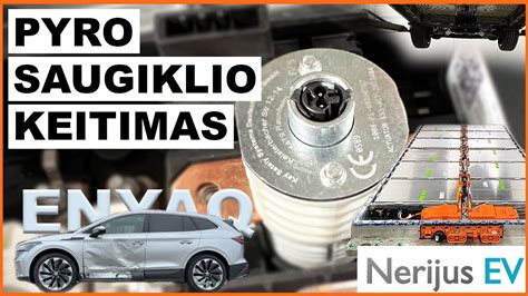 Saugiklio patikrinimas ir keitimas