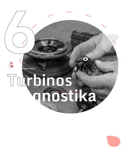 Turbinos restauracijos proceso etapai