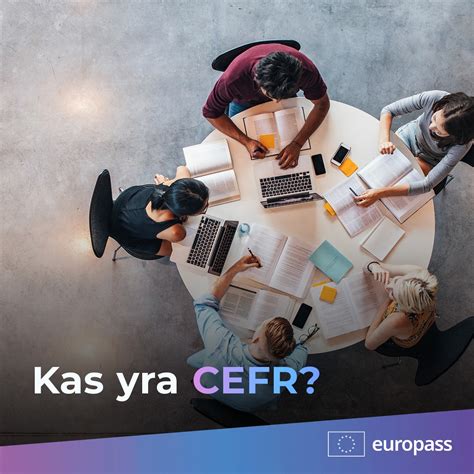 Lentelė su kalbų lygių aprašymais pagal CEFR