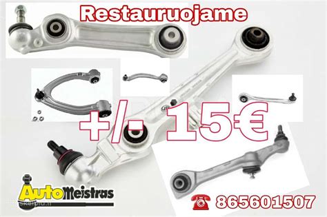 BMW važiuoklės remontas