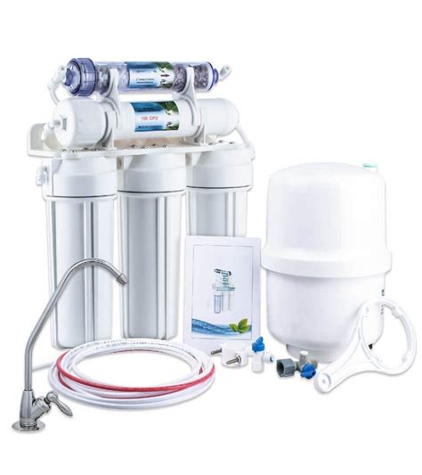 Atvirkštinio osmoso sistemos schema