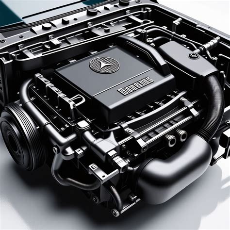 Schematinis Mercedes-Benz W211 variklio aušinimo sistemos pavaizdavimas