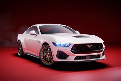Ford Mustang variklio skyriaus schema