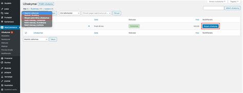 Schema su pristatymo ir atsiėmimo būdais