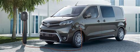 Schema rodanti Toyota Proace Electric krovimo laika