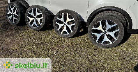 OXXO Kallisto Black Kia ratlankiai ant Kia automobilio
