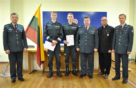 Jaunųjų policijos pareigūnų priesaikos ceremonija