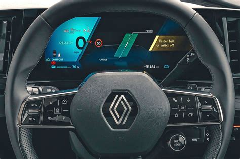 Prietaisų skydelio indikatoriai Renault Scenic E-Tech