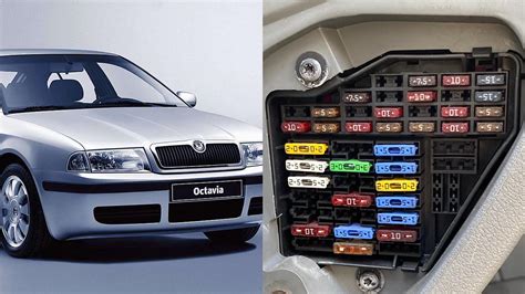 Skoda Octavia automobilio schema