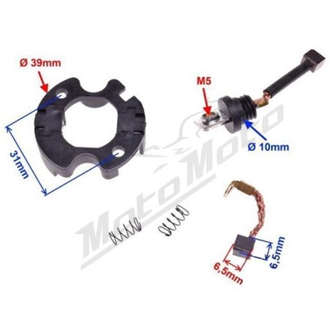 Elektrinio starterio komplektas keturračiui