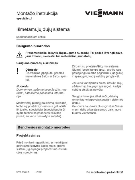 Išmetamųjų dujų duslintuvo schema