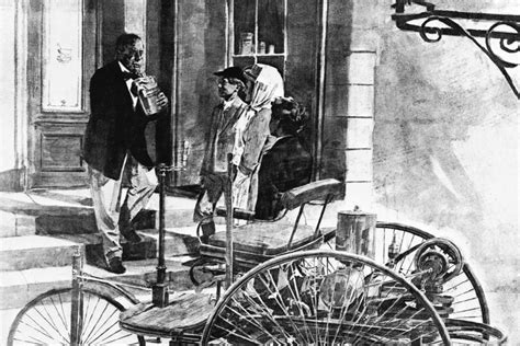 1888 m. po Berthos Benz kelionės parengtas iliustracinis reportažas