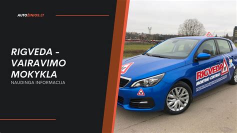 Vairavimo mokyklos logotipas