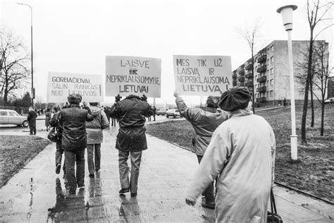 1991 m. sausio įvykių archyvinė nuotrauka