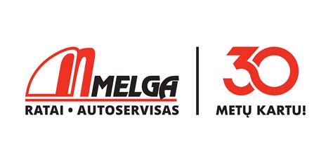 MELGA autoservisų tinklo logotipas