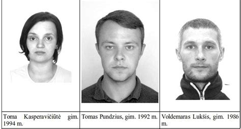 Interpol ieškomi asmenys