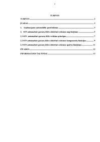 Schema kaip sureguliuoti pavarų selektorių