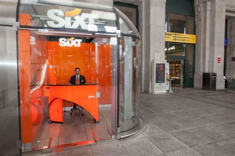 Sixt automobilių nuomos biuras Barselonos oro uoste