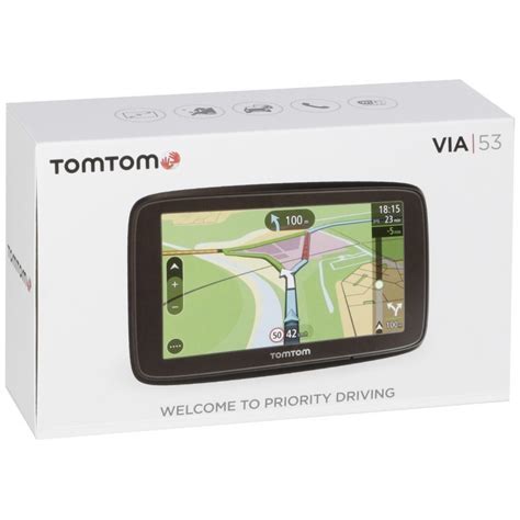 TomTom Via 53 GPS įrenginio nuotrauka