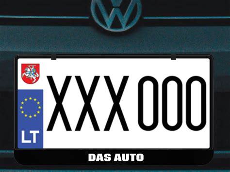 Lietuvos kvadratinis automobilio numeris