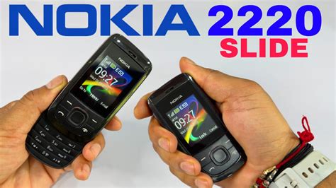 Nokia 2220s su atidarytu meniu