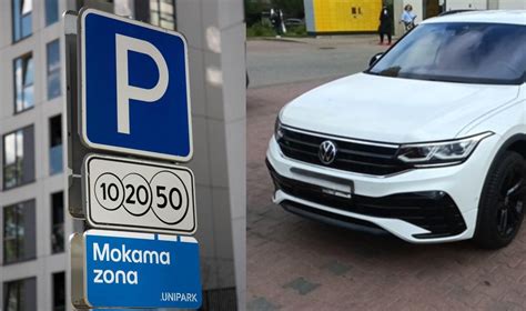 Automobilio nutempimas už netvarkingą parkavimą