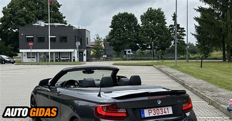 BMW kabrioletas kelionėje