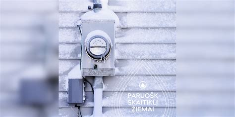 Kaip apsaugoti vandens skaitiklį nuo užšalimo