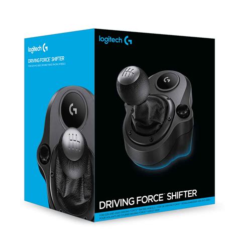 Logitech G29 ir G920 vairaračiai su Driving Force Shifter